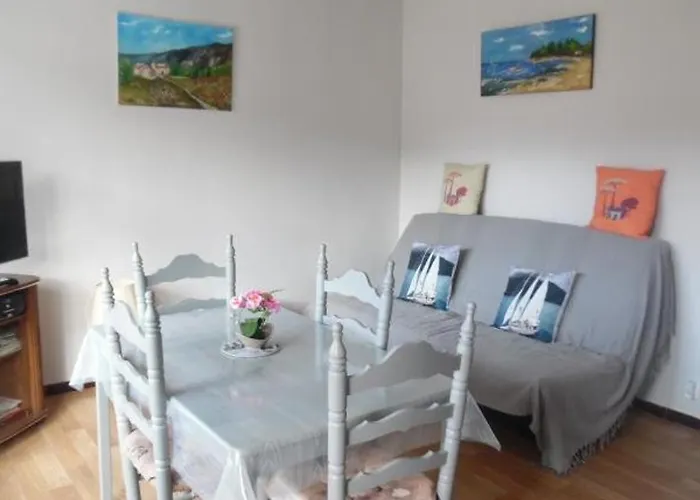 Апартаменты Confortable F2 Avec Terrasse Et Parking, Proche Des Cures Et Du Centre-ville D'amelie-les-bains - Fr-1-703-111